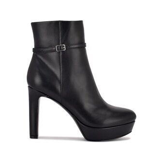 NWOT. Nine West Gripe Women's High Heel Ankle Boots Size 7.5M